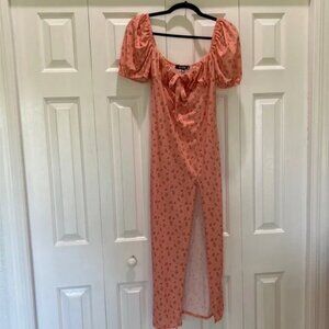 ruched bust puff sleeve milkmaid missguided